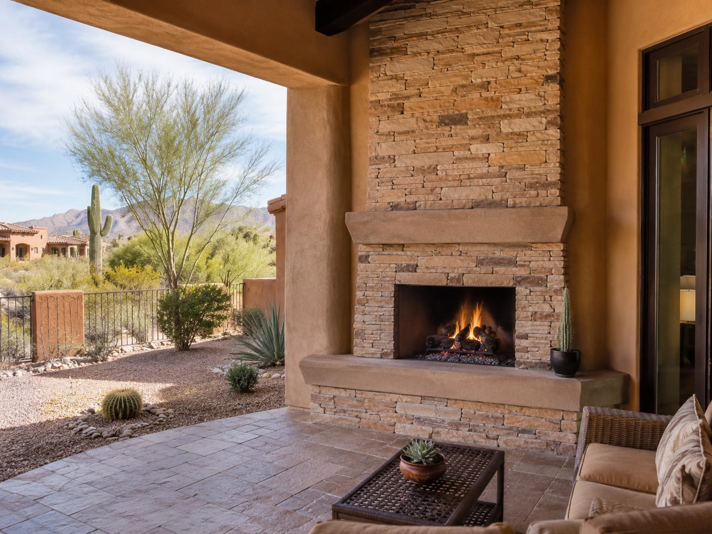 Fireplace masonry Tucson
