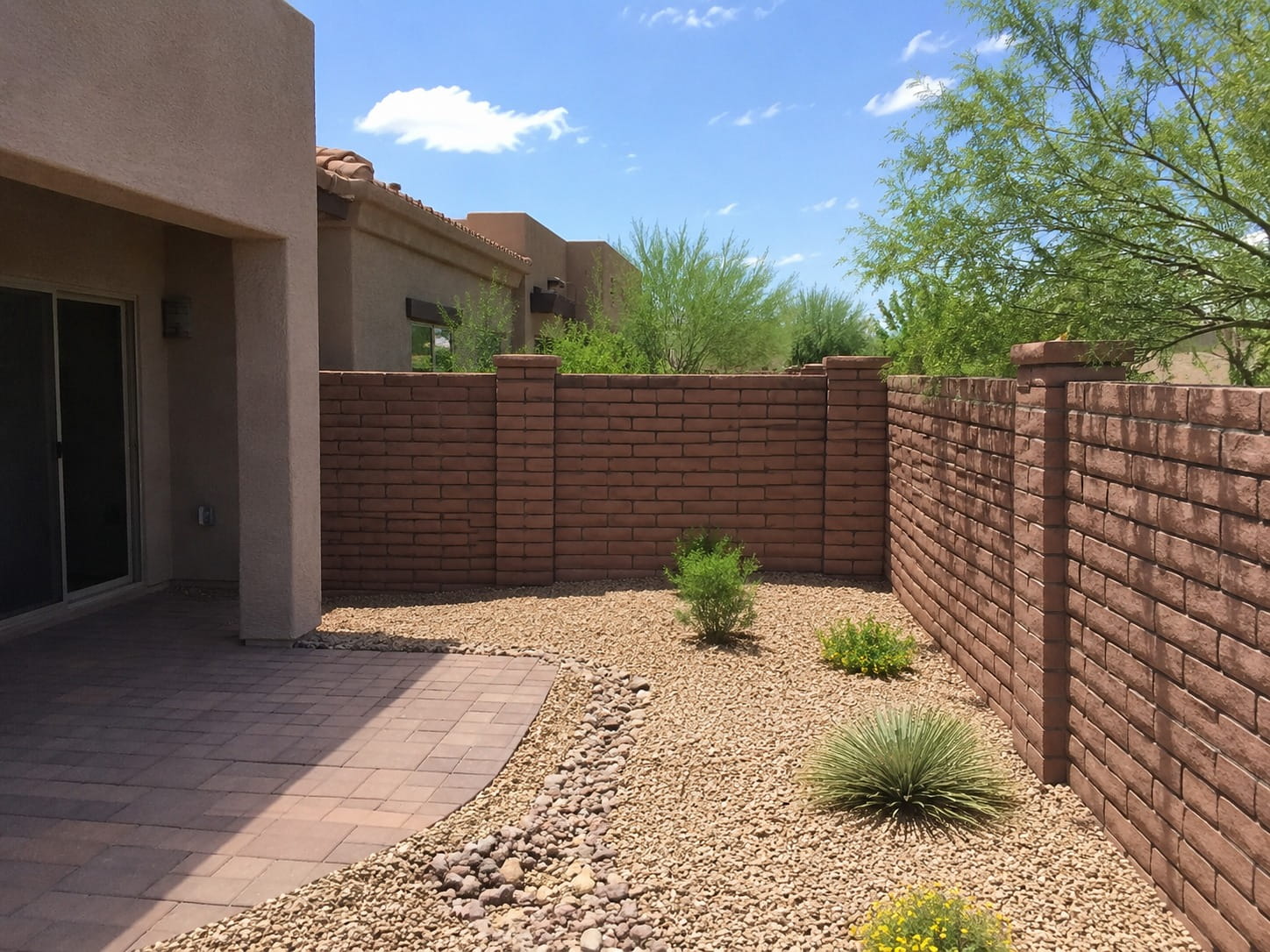 Tucson brick wall services