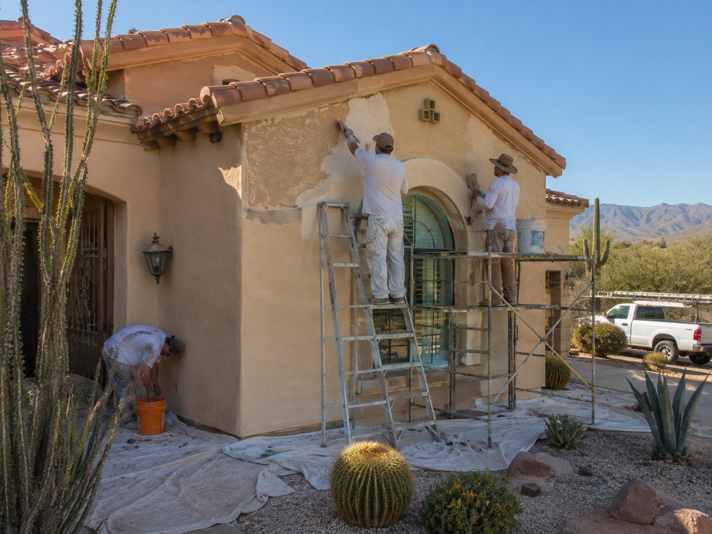 Tucson stucco painters