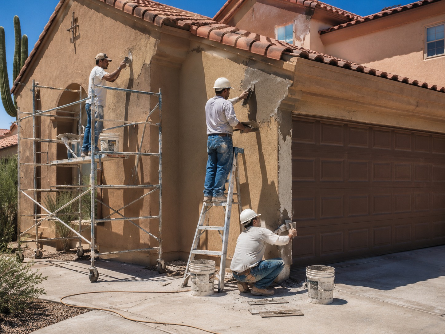 Tucson stucco repair
